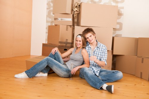 Loading and unloading service for Shoreditch properties with limited access