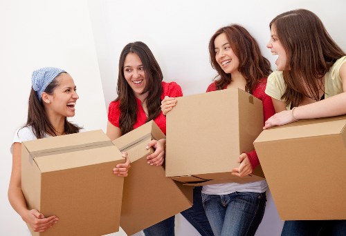 Office relocation team planning a move in Shoreditch