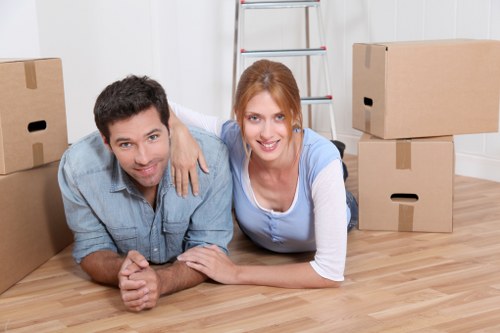 Office packing and unpacking service for a Shoreditch workspace
