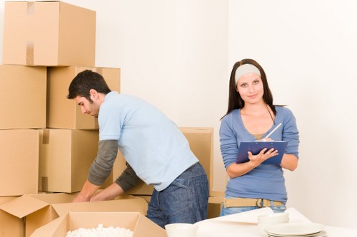 Residential moving support for a flat in Shoreditch