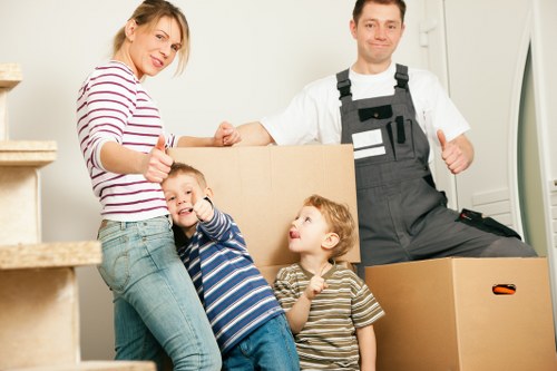 Local furniture removals van serving Shoreditch customers